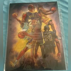 New, Kobe 3D Black Mamba Poster